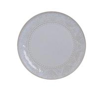 Lėkštė pietų Domoletti White arabic, Ø 26.6 cm, balta sp.