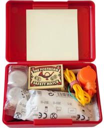 Izdzīvošanas komplekts Yate Survival Kit, 13 cm, sarkana krās.