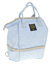 Ratu soma Trolley Bag, gaiši zila krās.