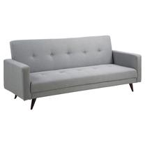 Sofa Leconi, pilka sp., 217 x 89 cm x 92 cm