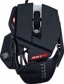 Laidinė žaidimų pelė Mad Catz R.A.T. 4+, juoda sp.