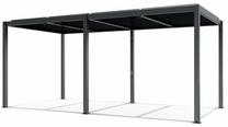 Pavėsinė Mirpol Luxe, 400 cm x 230 cm, juoda sp.