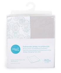 Pārvalks pārtinamajai virsmai Ceba Baby Changing Mat Cover Set, 70 cm x 50 cm, pelēka krās./daudzkrāsaina