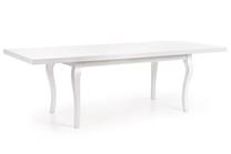 Stalas išskleidžiamas Mozart, balta sp., 140 - 180 cm x 80 cm x 75 cm