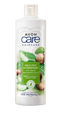 Šampūnas, kondicionierius Avon Care Healthy Hydration 2 in 1, 700 ml
