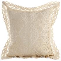 Dekoratyvinės pagalvėlės užvalkalas Megan JA180-02, šviesiai smėlinė, 40 cm x 40 cm