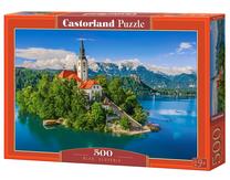 Dėlionė Castorland 500 el. B-54114 Bled Slovenia, 68 cm x 47 cm, 500 vnt.