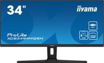 Monitors Iiyama ProLite XCB3494WQSN-B1, VA, 120 Hz, UWQHD, 34"