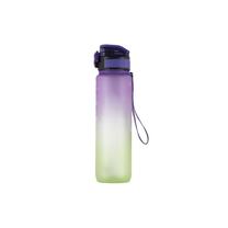 Sporta pudeles un šeikeri Atom, zaļa krās./violeta krās./daudzkrāsaina, petg, 1 l