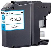 Printera kasetne Brother LC22EC, zila krās.