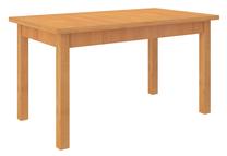 Valgomojo stalas išskleidžiamas ADRK Rodos 59, ruda sp., 140 - 180 cm x 80 cm x 76 cm
