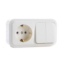 Blokas Okko 2B-PU-529, šviesiai ruda sp., 250 V