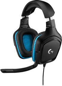Ausinės Logitech G432, juoda sp. Prekė su pažeista pakuote.