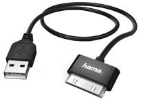 Laidas Hama, USB/Apple 30-pin, juoda sp.