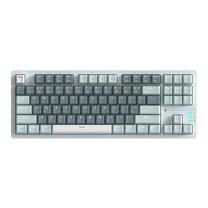 Vadu spēļu tastatūra Thunderobot K87 Red switch, EN, zaļa krās.