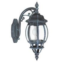 Sieninis lauko šviestuvas Eglo Outdoor, 60W, E27, IP23, juoda sp./žalia sp., 19 cm x 48 cm