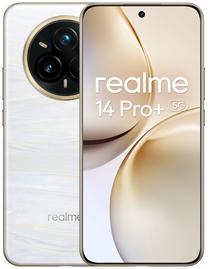 Mobilais telefons Realme 14 Pro+, 512 GB, balta krās.