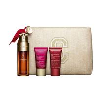 Veido priežiūros priemonių rinkinys Clarins Double Serum Set, 80.0 ml