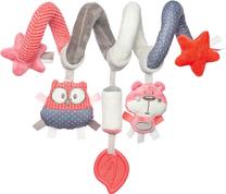 Rotaļlietas ratiem Canpol Babies Pastel Friends, daudzkrāsaina