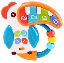 Игрушечное животное попугаи Huanger Musical ZA3808, многоцветный