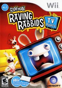 Wii mäng Ubisoft Rayman Raving Rabbids TV Party, inglise