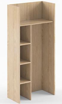 Karkass Skyland Wardrobe Frame B 701, 90 cm x 43.5 cm, ozola krās.
