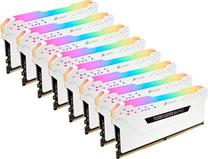 Operatyvioji atmintis (RAM) Corsair Vengeance RGB Pro White CMW128GX4M8C3200C16W, DDR4, 128 GB, 3200 MHz