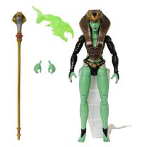 Žaislinė figūrėlė Mattel Masters Of The Universe Masterverse Revolution Snake Sorceress, 17.7 cm, ruda sp./žalia sp.