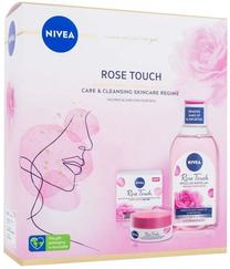 Veido priežiūros priemonių rinkinys Nivea Rose Touch, 450 ml