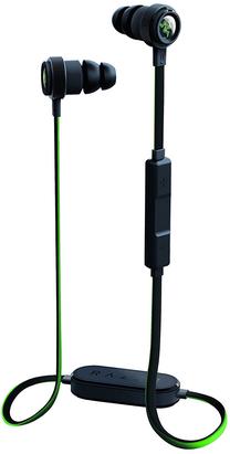 Bezvadu austiņas Razer Hammerhead Bluetooth, melna krās./zaļa krās.