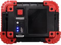 Ehitusvalgustid, liigutatav Yato YT-81820, 10 W, 800 lm, 6000 °K, IP65, must v.