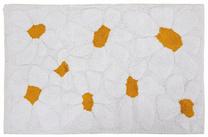 Paklājs iekštelpu Daisy, balta krās./dzeltena krās., 90 cm x 60 cm