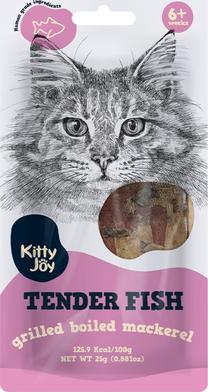 Skanėstas katėms Kitty Joy Tender Fish Grilled Boiled, skumbrė, 0.025 kg