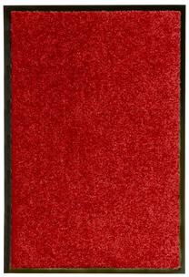 Придверный коврик VLX Washable 323421, красный цв., 60 см x 40 см x 0.9 см