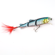 Vobleris PRO Catch R135, 10.5 cm, mėlyna sp./raudona sp./žalia sp.