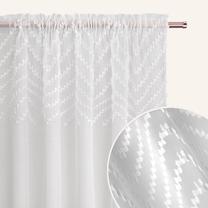 Dienas aizkari Room99 Lindsay, balta krās., 140 cm x 230 cm