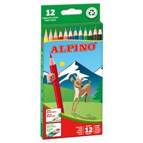 Spalvoti pieštukai Alpino, 1AAL010654, 12 vnt.