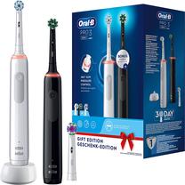 Elektrinis dantų šepetėlis Braun Oral-B Pro 3 3900, balta sp./juoda sp.