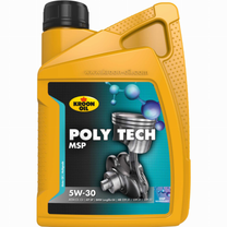 Motoreļļa Kroon-Oil Poly Tech MSP 5W - 30, sintētiskais, 1 l