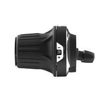 Pavarų perjungimo rankenėlė Shimano Tourney SL-RV200-L, nerūdijantysis plienas/polirezinas, juoda sp.