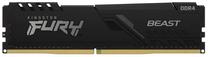Operatyvioji atmintis (RAM) Kingston Fury Beast Black, DDR4, 32 GB, 3200 MHz