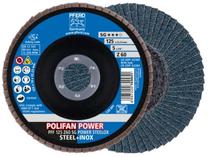 Lapiņu slīpēšanas disks Pferd Polifan Power Steelox PFF, 125 mm x 22.23 mm