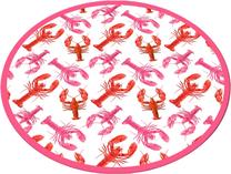 Vonios grindų kilimėlis Foutastic Homard 359CHL4844, įvairių spalvų, 160 cm x 160 cm, Ø 160 cm