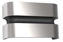 Õue seinavalgusti Lutec Maya, 14.5W, LED, IP44, roostevaba teras v., 10.8 cm x 6.5 cm