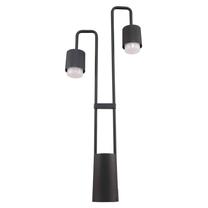 Brīvi stāvošs āra gaismeklis Italux Sorano, 6W, LED, IP44, melna krās., 31.5 cm x 80 cm