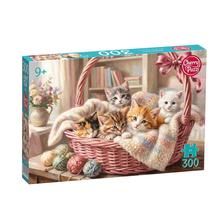 Puzle CherryPazzi Basket Full Of Love, 34.5 cm x 50 cm, 300 gab., daudzkrāsaina