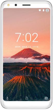 Mobilais telefons Doogee X53, 16 GB, sudraba krās.