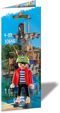 Фигурка-игрушка Playmobil Keychain Pirat Rico 70646, 7.5 см, многоцветный