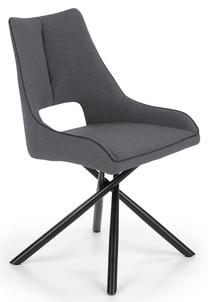 Valgomojo kėdė K409, pilka, 49 cm x 52 cm x 84 cm