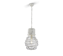 Šviestuvas kabinamas Trio Edda 340100127, E27, 3000 °K, 1 x 60 W, vario sp. / balta sp.